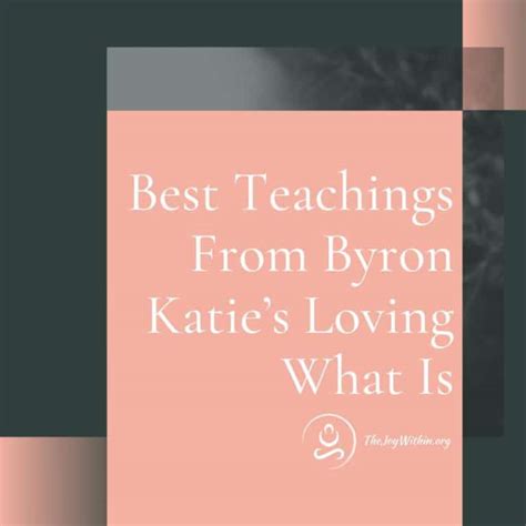 How To Make Turnarounds From Byron Katies The Work The Joy Within