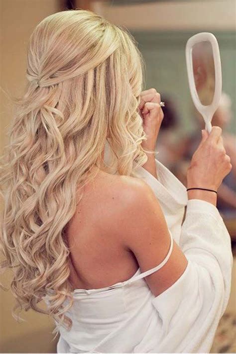 Beautiful Wedding Bridesmaid Hairstyles Down Short For Older Women