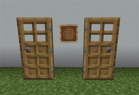 【マイクラje】オークのドアの入手方法と使い道を解説（あかまつんのマインクラフト）｜あかまつんのマインクラフト