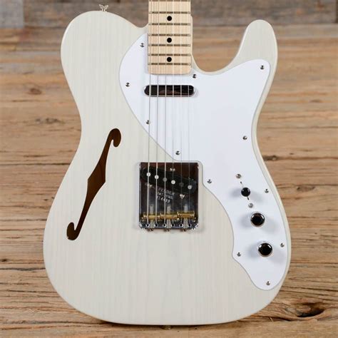 Fender Custom Shop S Telecaster Thinline Nos White Blonde S