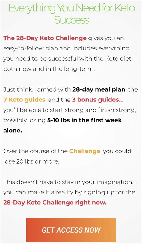 Have Success And Lose Weight With This 28 Day Keto Challenge 7 Keto Healthy Food Options