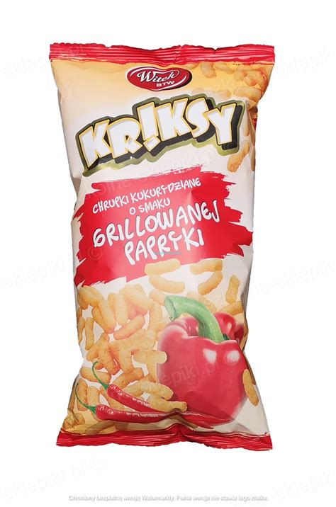 Kriksy Kukurydziane O Smaku Grillowanej Papryki 60g 25