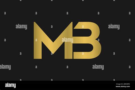 Letter Bm Logo Stock Vector Images Alamy