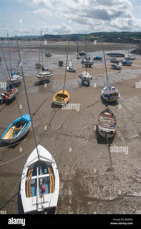 minehead harbour somerset Stock Photo - Alamy