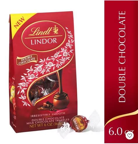 Lindt Lindor Double Chocolate Truffles In 2021 Chocolate Truffles