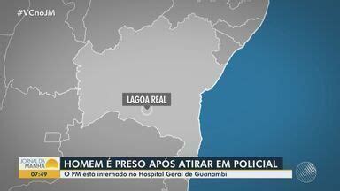 Jornal da Manhã Homem é preso suspeito de atirar em policial no