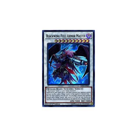 Blackwing Full Armor Master - LED3-EN023 - Ultra Rare - Duelshop