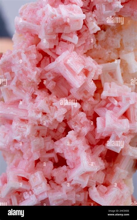 halite mineral specimen stone rock geology gem crystal Stock Photo - Alamy