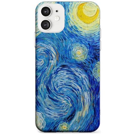 The Starry Night by Vincent Van Gogh iPhone Case - iPhone 11 / Flex