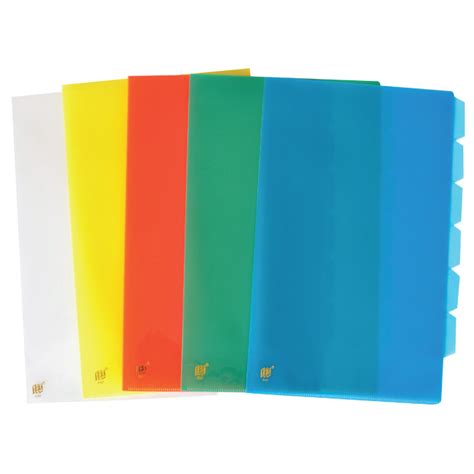 F4 L Shape Multiple Divider File Istationery Office Stationery