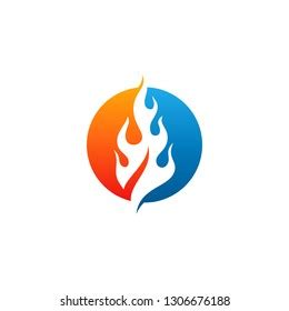 Modern Fire Logo Stock Vector Royalty Free Shutterstock