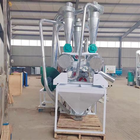 5ton Per Day Maize Wheat Flour Milling Machine China 400kg H 500kg H