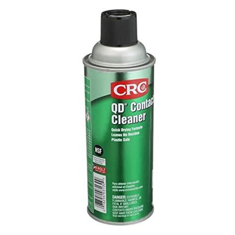 QD Contact Cleaner 03130 11 WT OZ Plastic Safe Electronics Aerosol