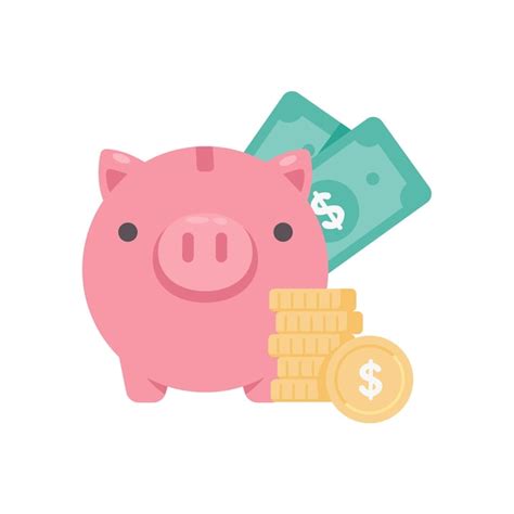 Premium Vector Financial Piggy Bank Ideas For Saving Money For The Future