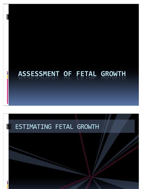 Pdf 20471216 Assessment Of Fetal Growth Dokumentips