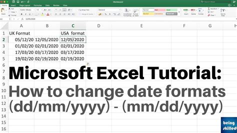 Are You Unable To Change Date Format In Excel Dd Mm Yyyy To Mm Dd