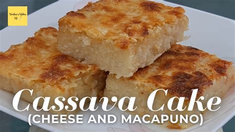 Cassava Cake Recipe With Macapuno And Cheese Dandk Organizer