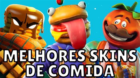 Top 10 Skins De Comida De Fortnite YouTube