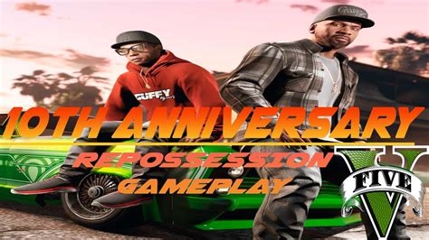 10TH ANNIVERSARY GTA 5 SP WITH MODS REPOSSESSION WALK THROUGH