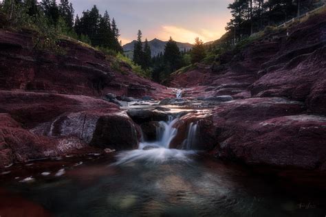 Red Rock Canyon Sunrise by Annie Fu / 500px