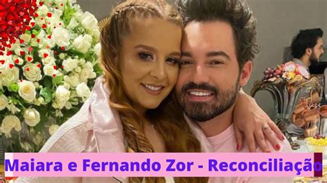 Ap S Se Reconciliar A Cantora Maiara Fernando Zor Posta Fotos E A