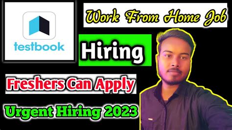 Testbook Work From Home Job Urgent Hiring Jobs For Freshers