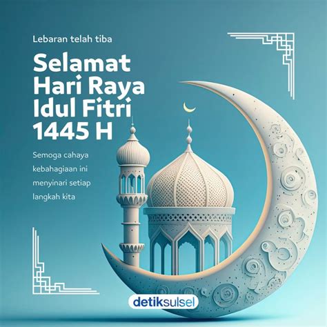 45 Kartu Ucapan Idul Fitri 2024 Format Png Serta Link Downloadnya