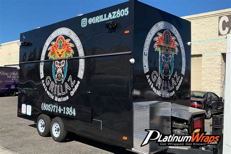 Mexican Cuisine Food Truck Platinum Wraps San Bernardino