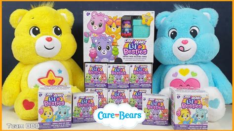 Care Bears Lil Besties Unboxing Full Box Collectible Figures Surprise