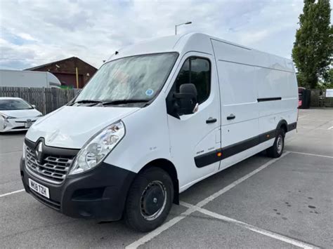 2018 Renault Master Maxi Lml35 Energy Dci 145 Rear Damaged Van Euro 6