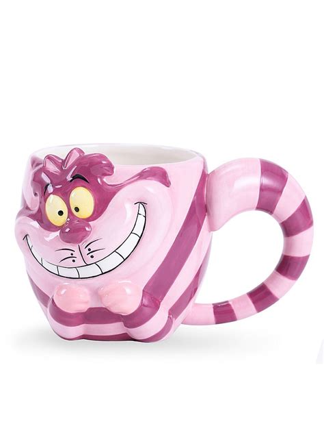 Disney Alice In Wonderland Cheshire Cat Pink Mug Home George At Asda