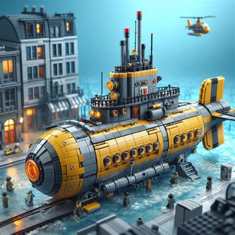 128 AI ideas inspiration for Lego Submarine MOCS – How to build it