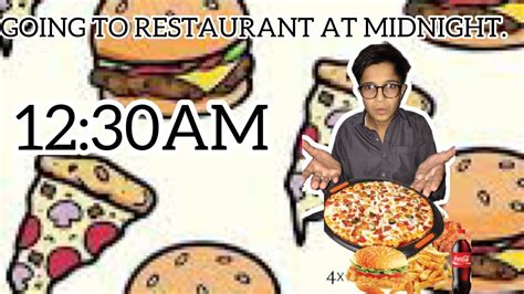 Adhi Rat Ko Pizza Khane Gye Funny Vlog Youtube