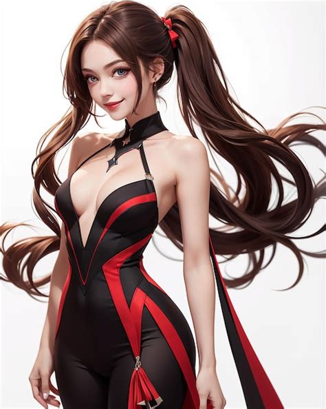 Premium AI Image | Cute gaming fantasy Anime avatar character cartoon