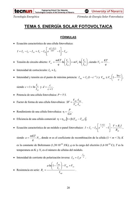 Formula De Energia Solar