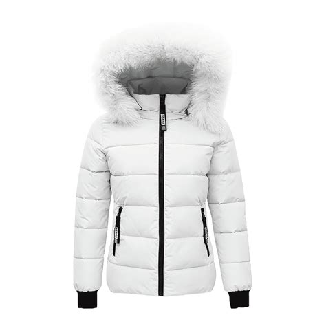 Cacommark Pi Clearance Womens Puffer Jacket Winter Coats For Women Warm Padded Hooded Coat With