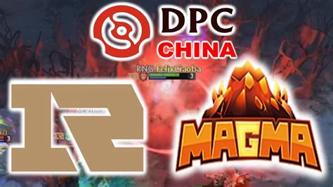 Dpc Rng Vs Team Magma Crazy Game Dpc China Spring