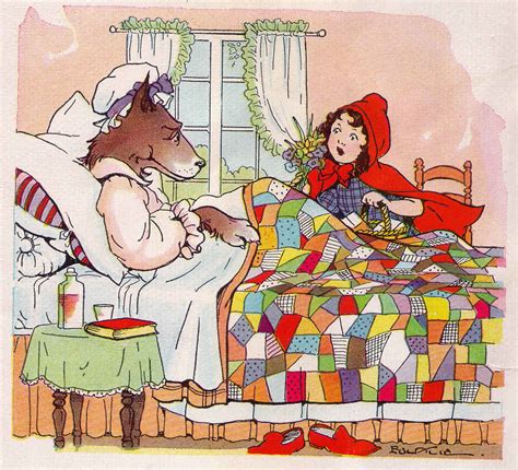 Clearly Vintage: Some More Little Red Riding Hood Illustrations