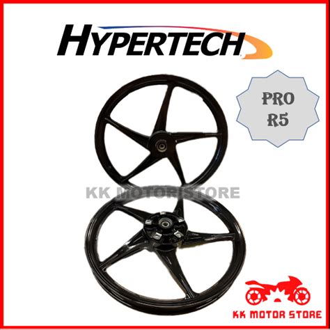 100 ORIGINAL SPORT RIM HYPERTECH PRO R5 BLACK SIAP BEARING AND