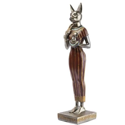 Statuette Bastet 31 Cm Déesse Égyptienne Statue Décoration Égypte