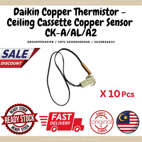 DAIKIN GENUINE PART THERMISTOR COPPER COIL SENSOR CEILING CASSETTE