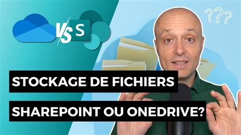 Sharepoint Vs Onedrive Quelle Est La Diff Rence Youtube