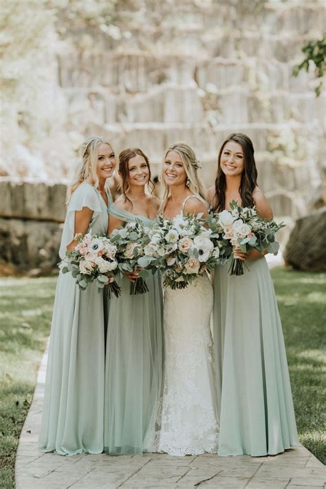 pistachio green bridesmaid dresses | Dresses Images 2022