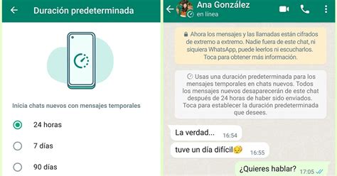 Portaltic Whatsapp Ya Permite Activar Los Mensajes Temporales De Forma