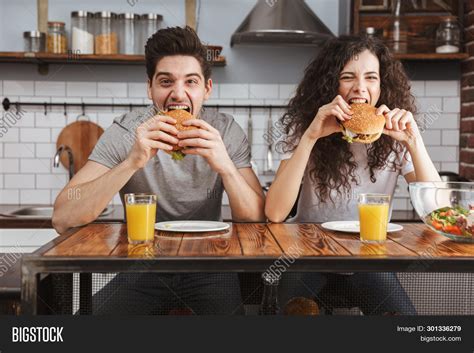 Cheerful Happy Couple Image And Photo Free Trial Bigstock