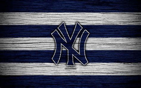 Download Wallpapers New York Yankees 4k Mlb Baseball Usa Major