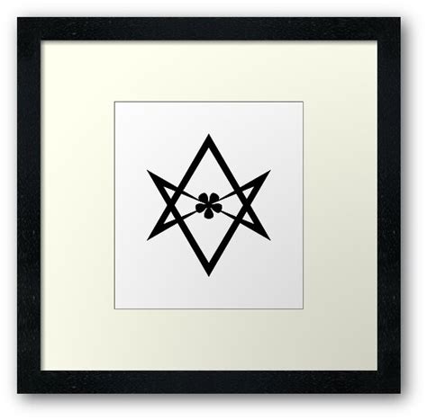 Aleister Crowley Magick Symbol Golden Dawn Occult Thelema