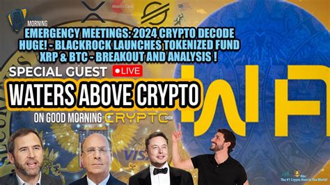 Emergency Meeting Crypto Decode Btc Xrp Correlation