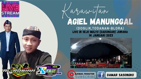 BOWO GAGAT ENJANG TAYUB AGIEL MANUNGGAL LIVE SEJOMULYO GADUNGAN