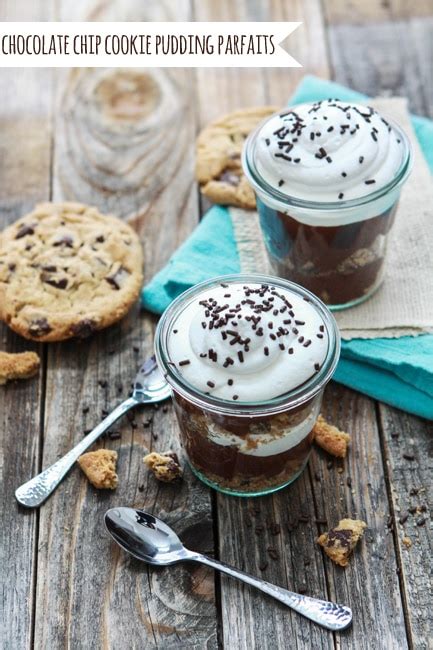 Chocolate Chip Cookie Pudding Parfait Easy Dessert Recipe Good